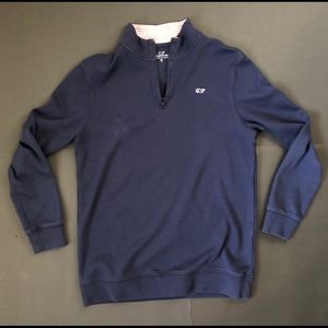 Vinyard Vines Shep 1/4czip pullover boys